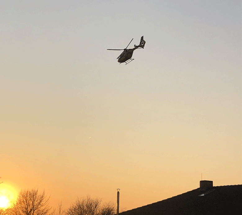 Broitzem Hubschrauber