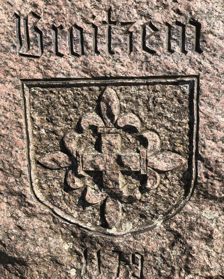 Broitzem Wappen Granit